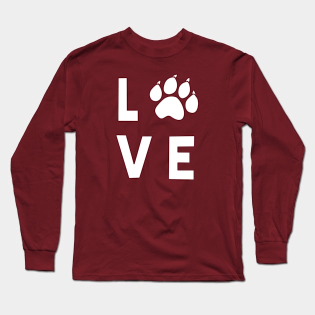 Love Dogs Long Sleeve T-Shirt by SillyShirts